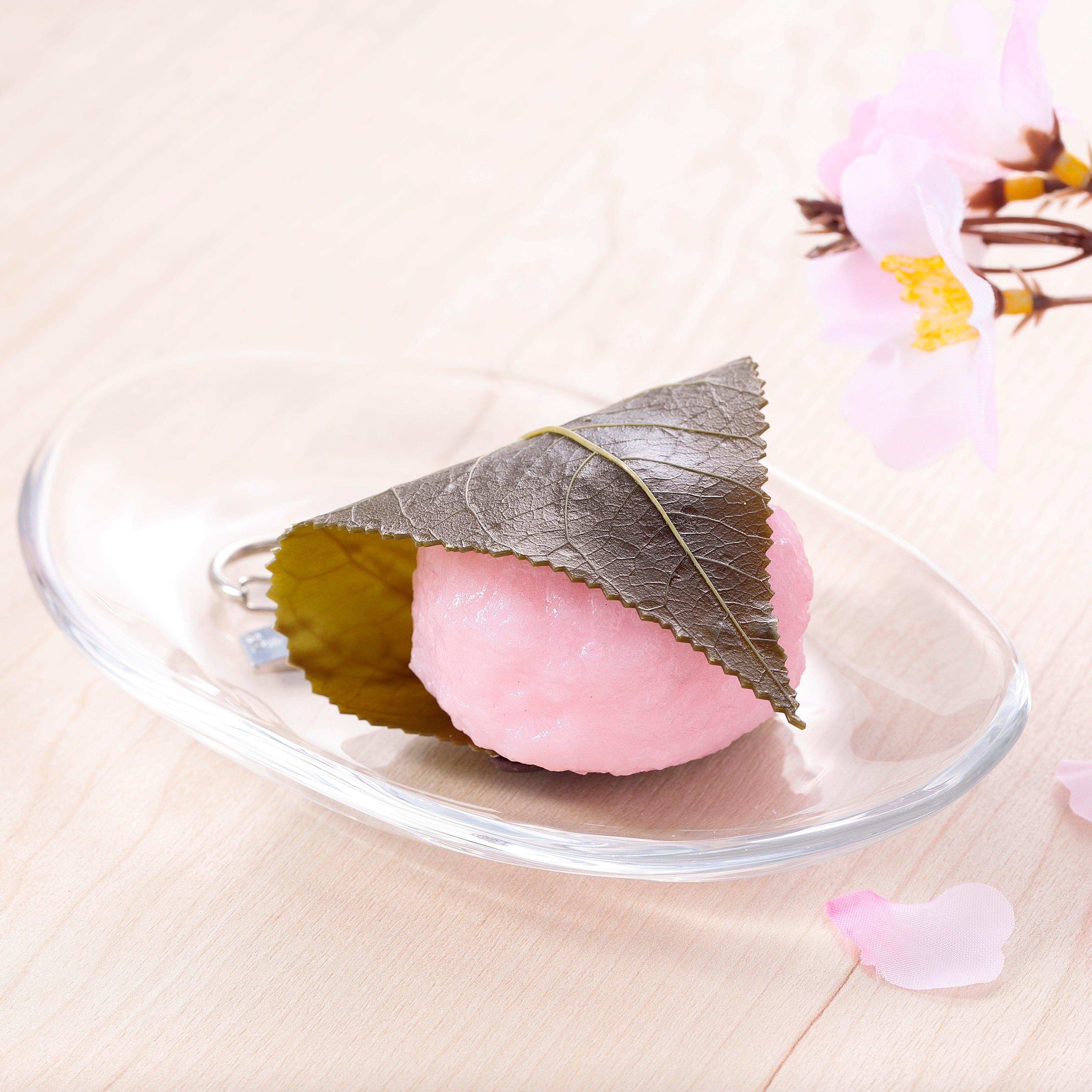 元祖食品サンプル屋「キーリング 桜餅」