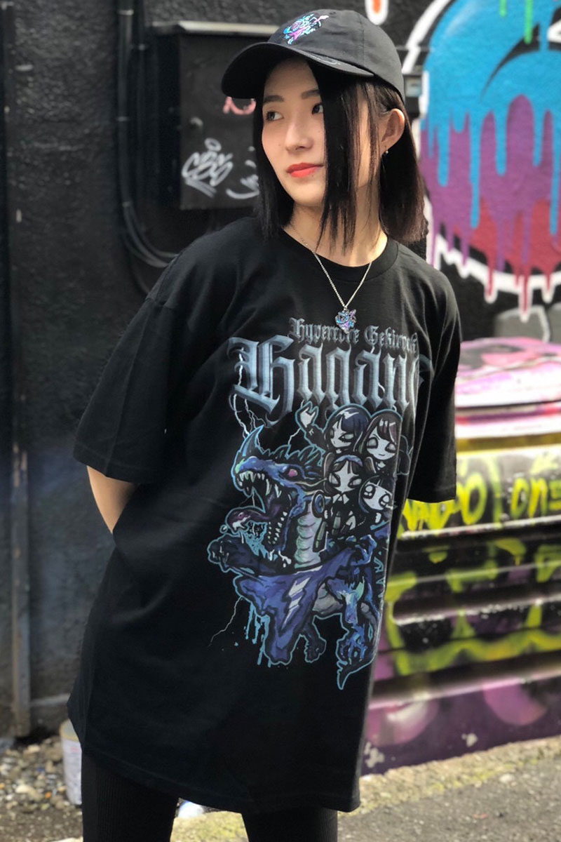 HAGANE×GEKIROCK CLOTHING×HYPER CORE RIDE T-Shirts / ロック