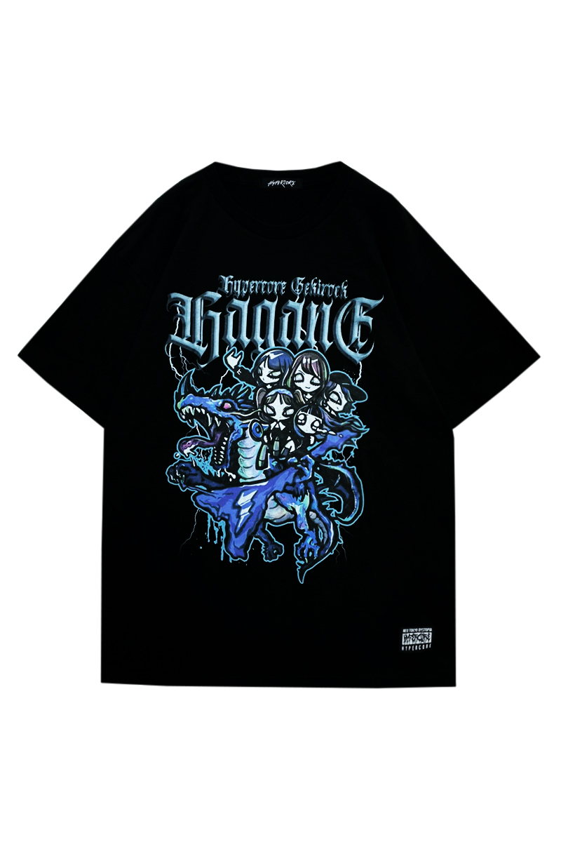 HAGANE×GEKIROCK CLOTHING×HYPER CORE RIDE T-Shirts / ロック