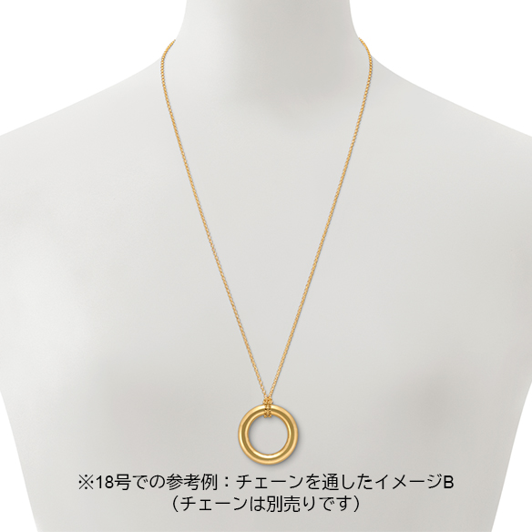 チ*ボ様 純金ペンダント（トップ純金チェーン18k）