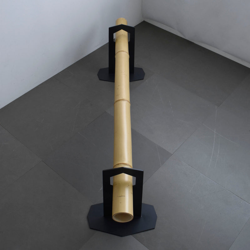 鉄と竹の間仕切り｜Kekkai（結界） “侘び竹シリーズ” – HITTITE pro.