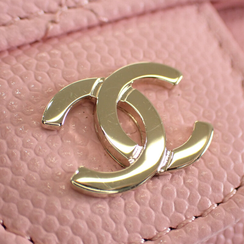 シャネル CHANEL マトラッセ フラップジップ コインケース AP0374