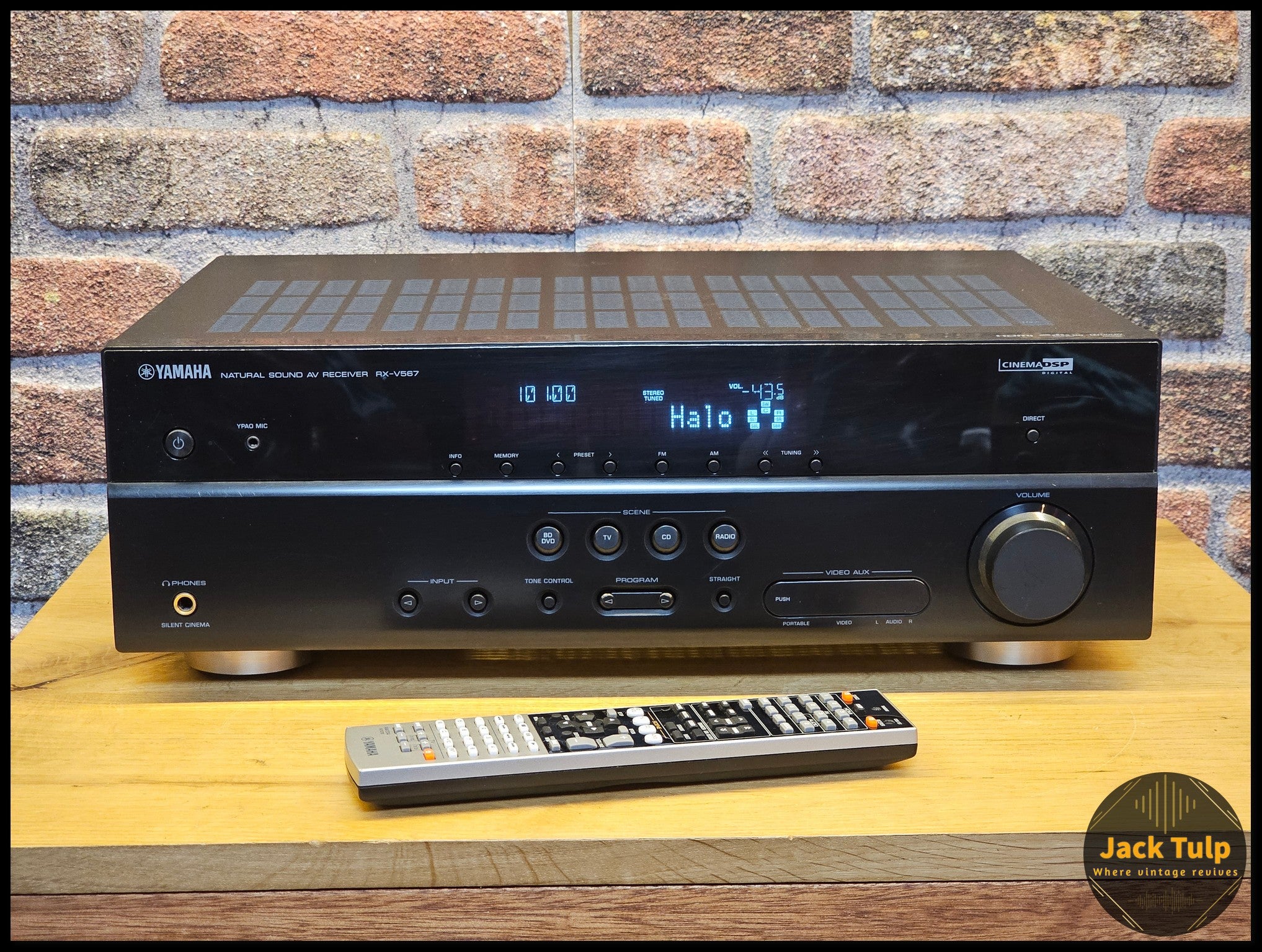 Yamaha RX-V467 – Jack Tulp