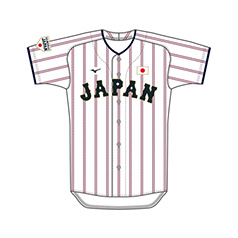 2025年11月侍ジャパン選手名入りレプリカユニホーム（ホーム） 19高橋