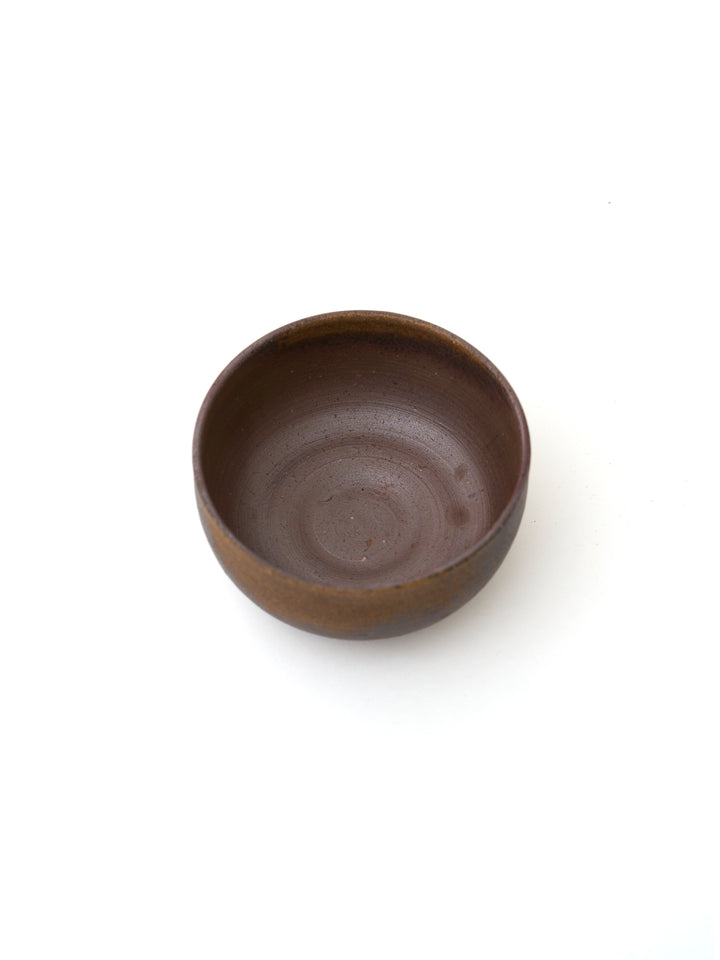 Bizen Ware Japanese Matcha Tea Bowl by Hozan | Japan Objects Store