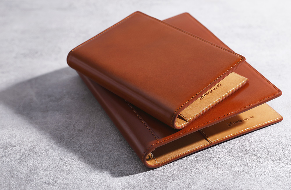 最高品質のコードバン手帳 | Design my life