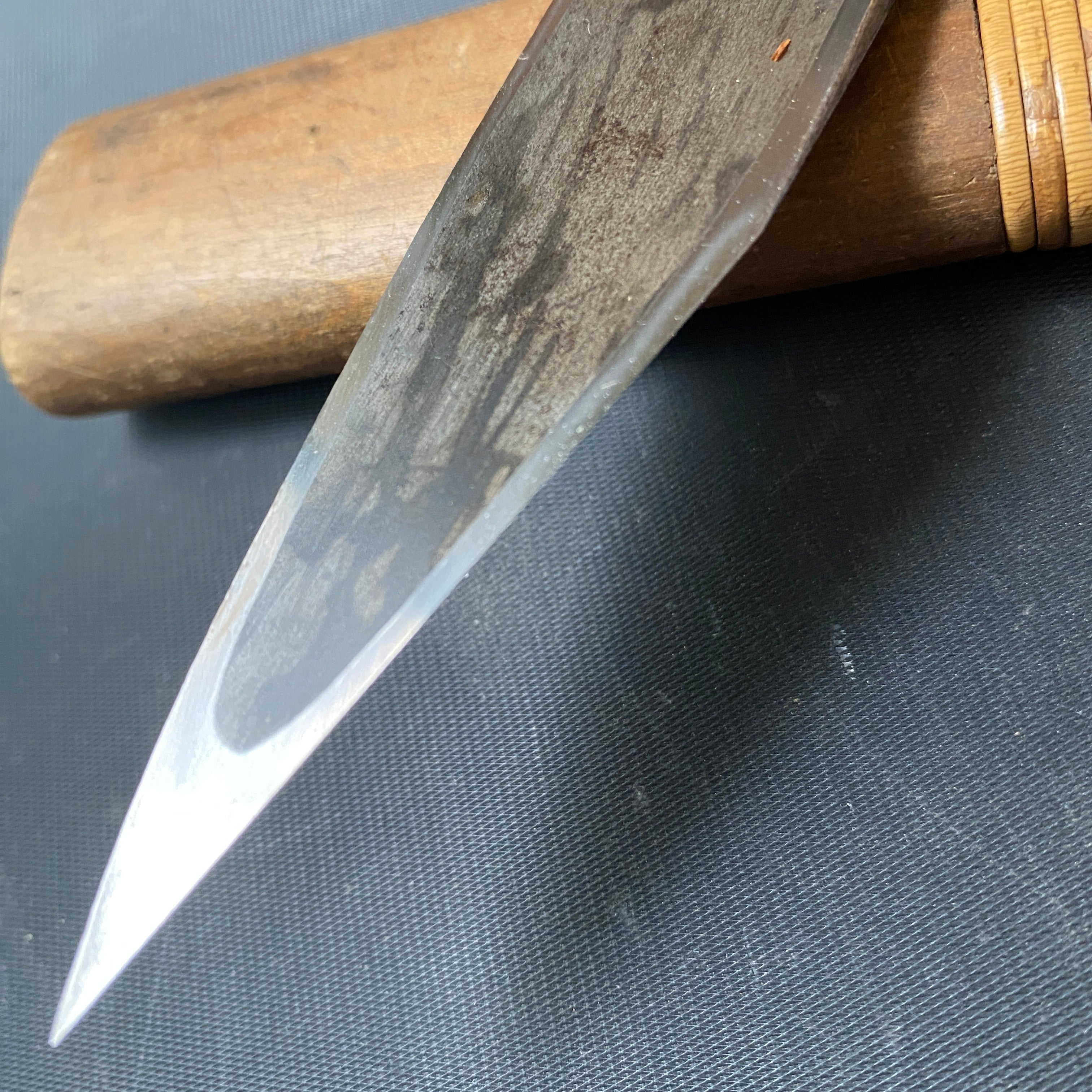 Old stock Fujiwara Yoshiaki Kiridashi Kokatana Bird(kanoto tori