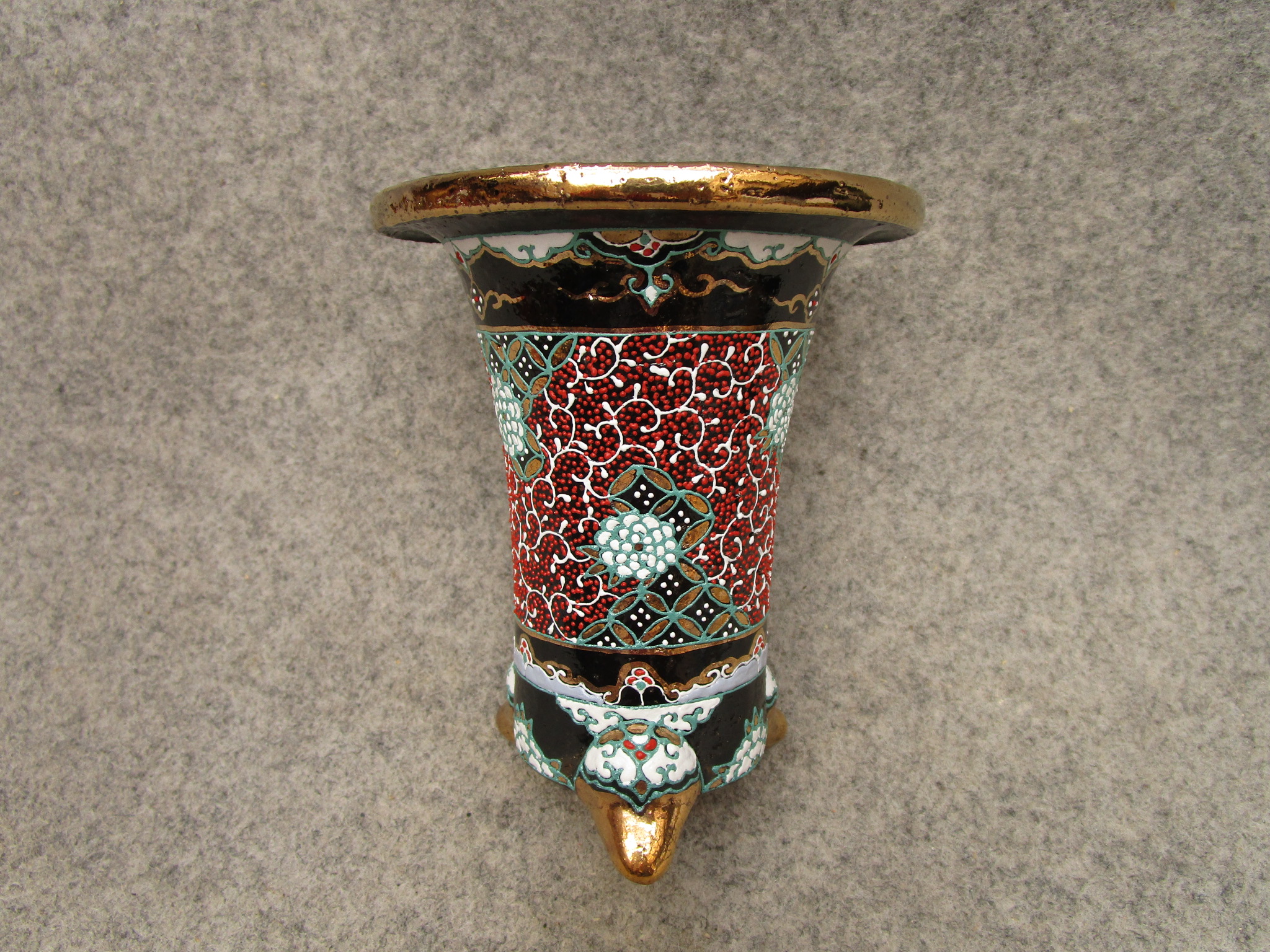 錦大鉢2個セット 46センチ×2個 明治41年調べ有り 錦大鉢2個セット 46