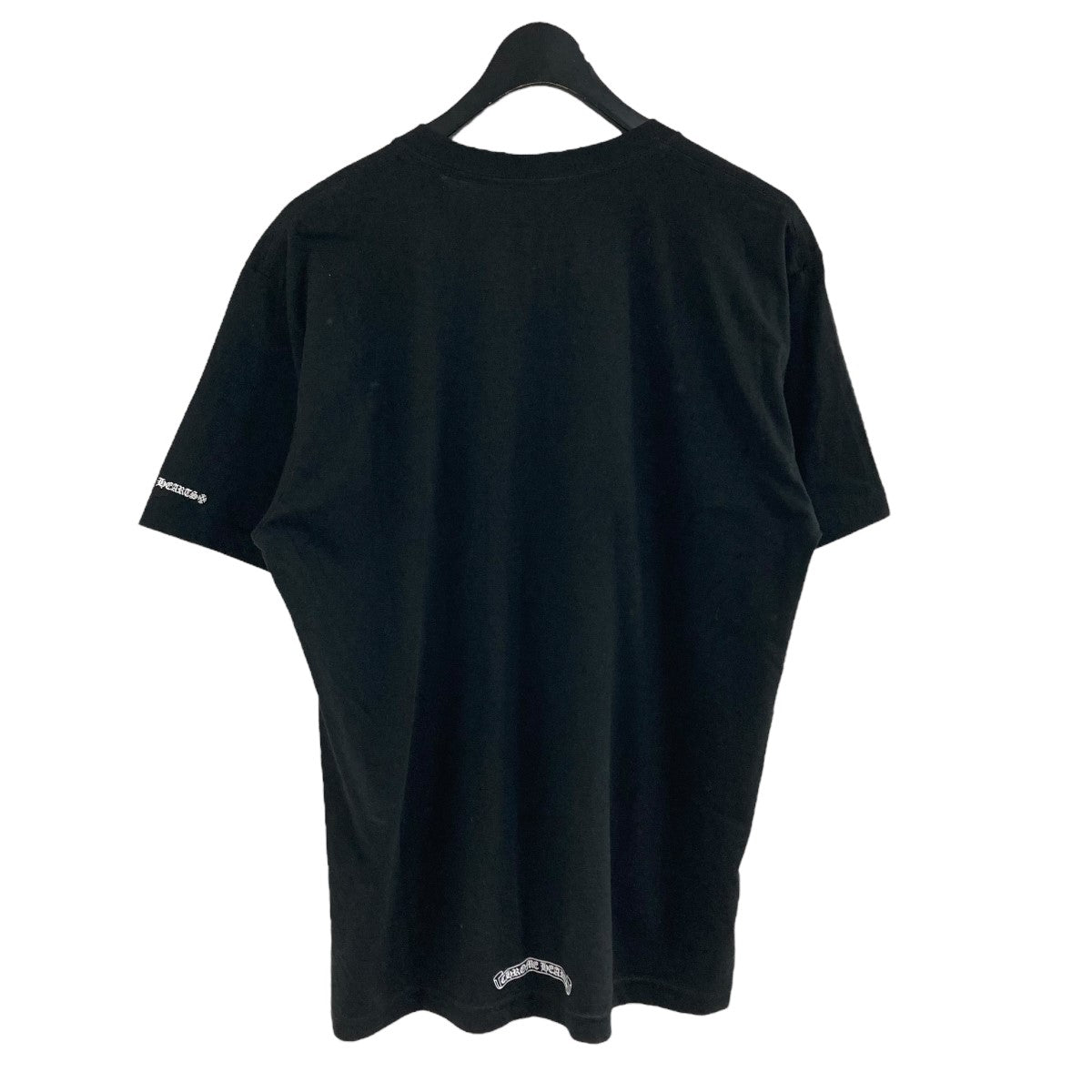 CHROME HEARTS(クロムハーツ) ネックロゴポケットTシャツ ブラック