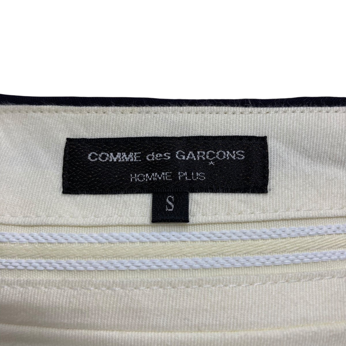 COMME des GARCONS HOMME PLUS(コムデギャルソンオムプリュス) 裾切替