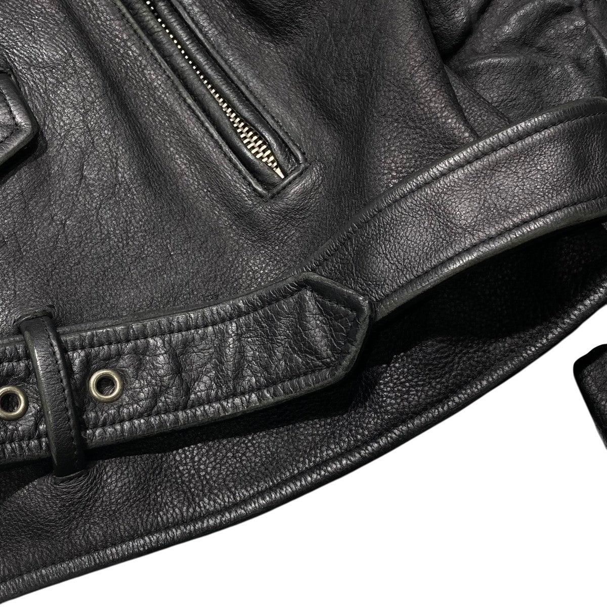 BALENCIAGA(バレンシアガ) ライダースジャケット ブラック サイズ 48