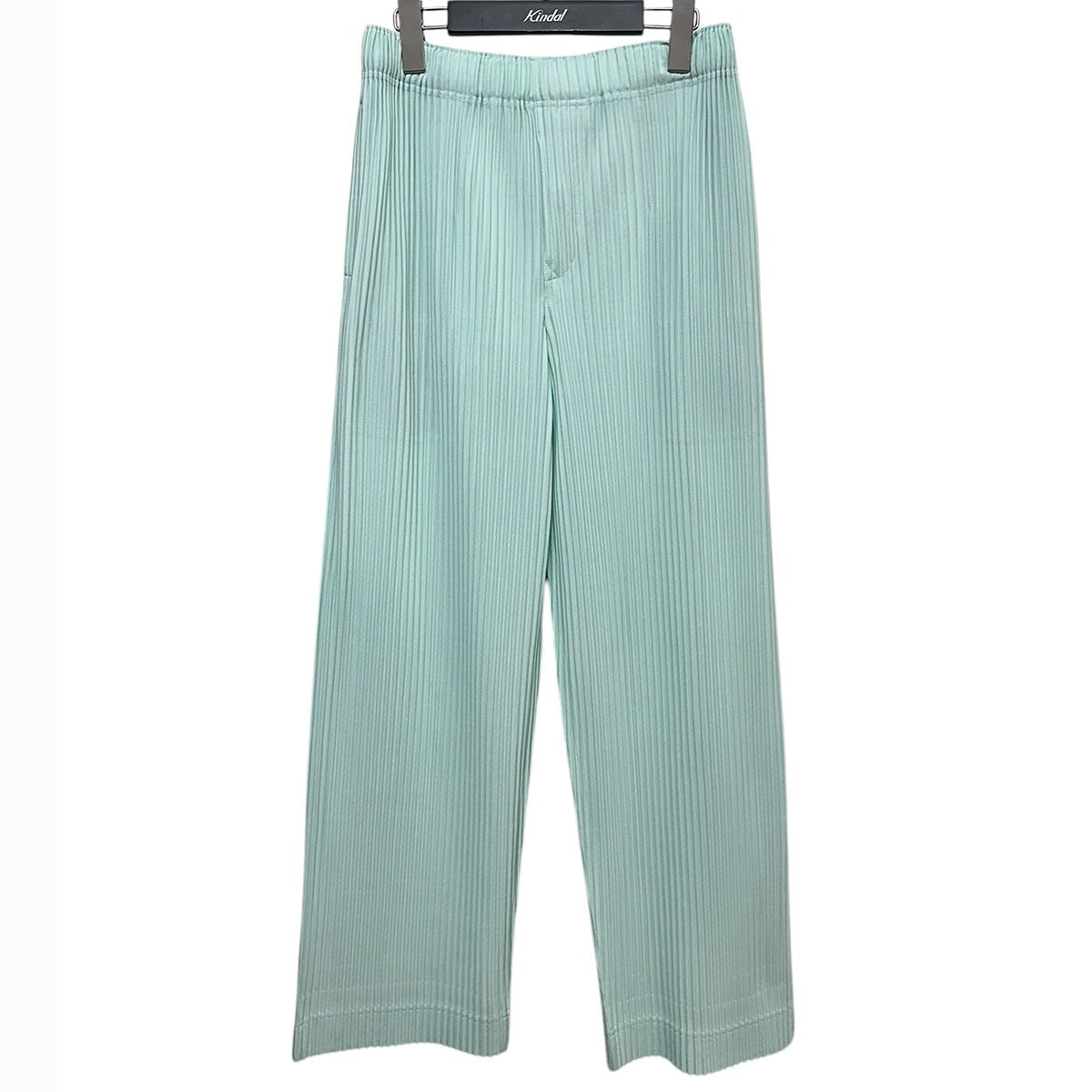 稀少 人気 HOMME PLISSE ISSEY MIYAKE 裾消しプリーツ パンツ 稀少