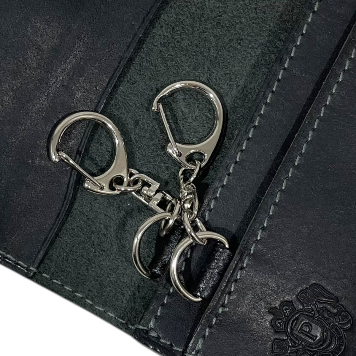 PORTER タンカー シルバーグレー キーケース PX TANKER(PXタンカー