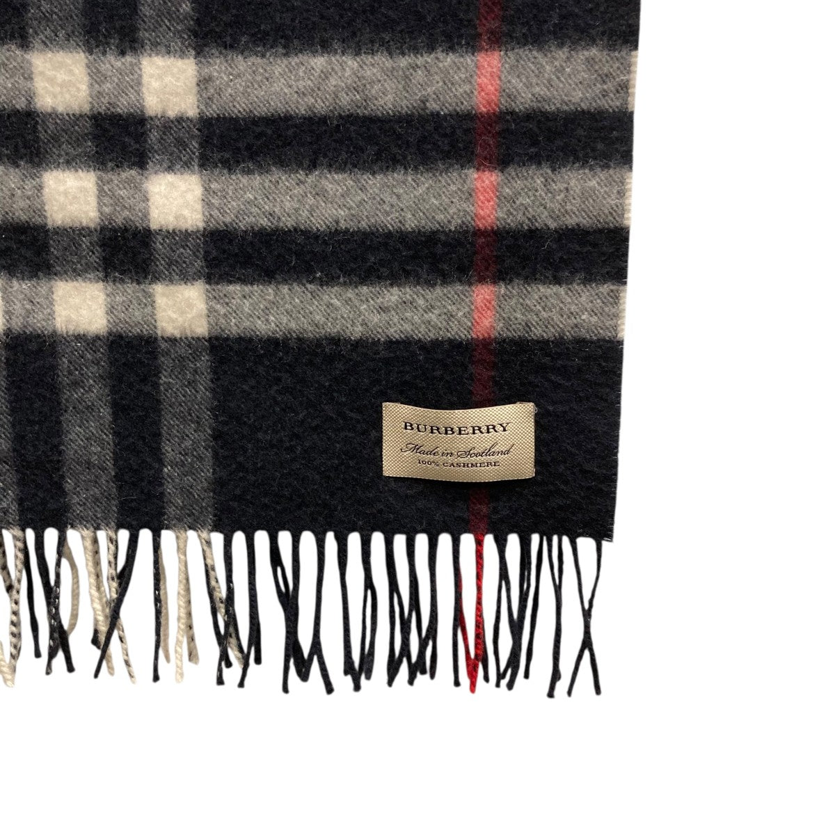 BURBERRY(バーバリー) ノヴァチェックカシミヤマフラー3993734 3993734