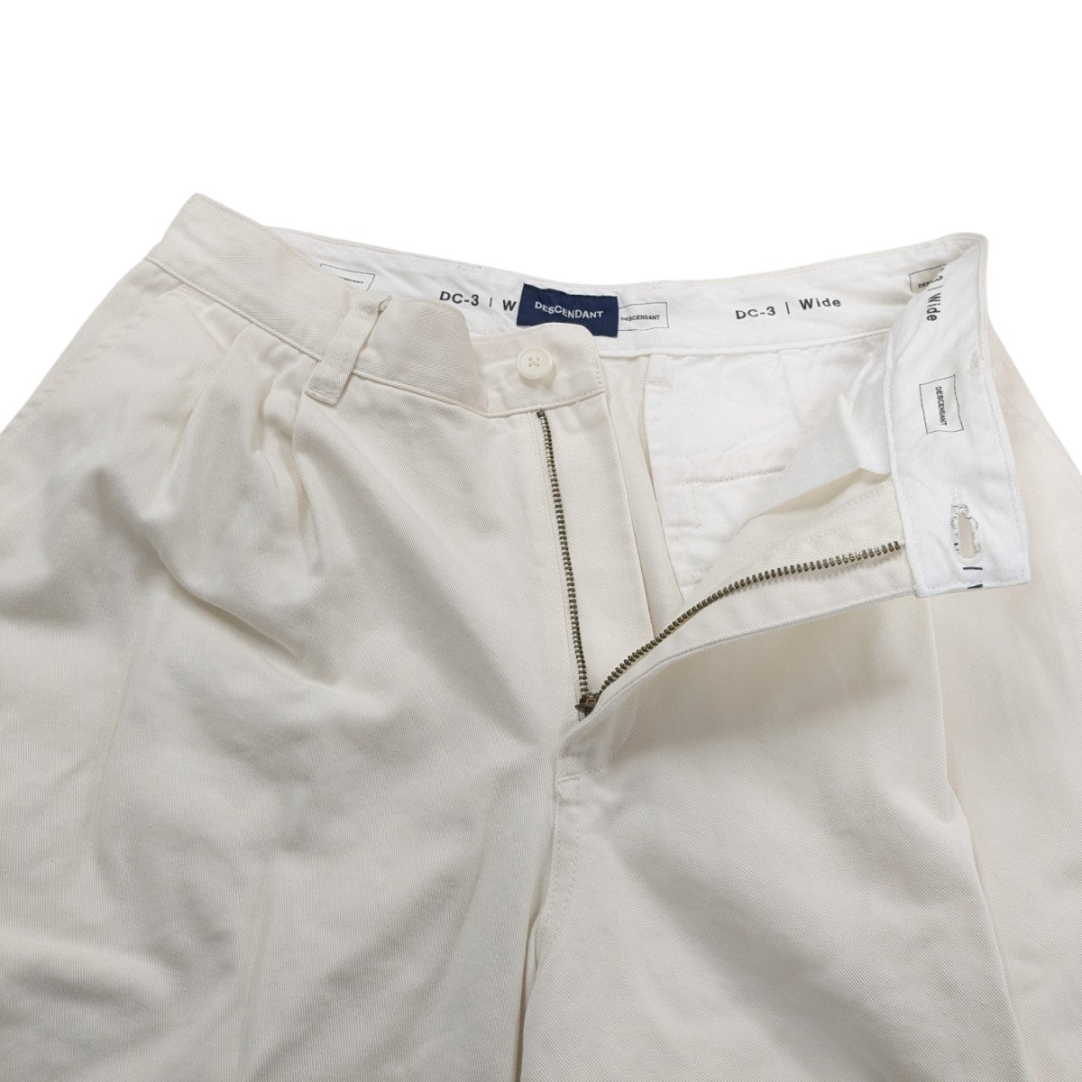 DESCENDANT(ディセンダント) DC-3 ORGANIC COTTON TWILL TROUSERS