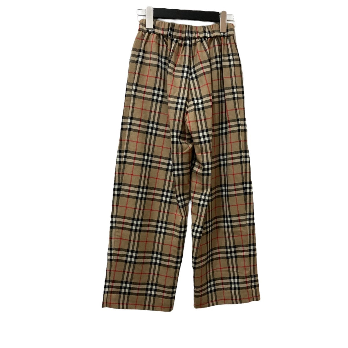 BURBERRY(バーバリー) チェックワイドパンツ8015464 8015464 ベージュ