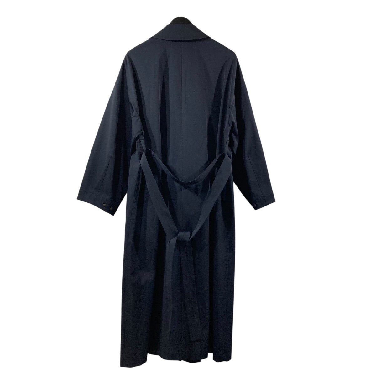 セオリーリュクス チェスターコート ロング 表毛98% /裏ダウン90% L