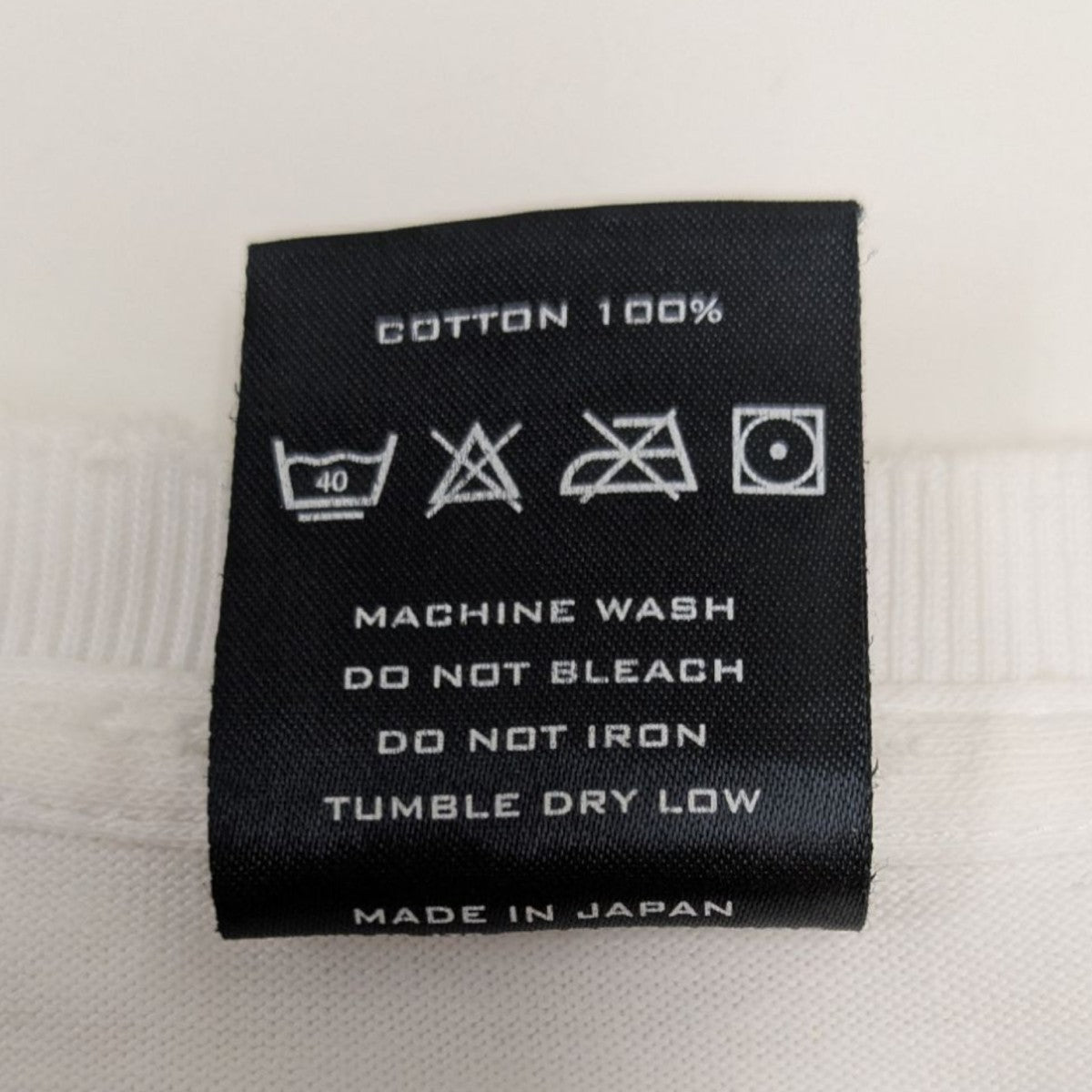 NUMBER (N)INE(ナンバーナイン) 03SSカート期ベロTシャツ ホワイト