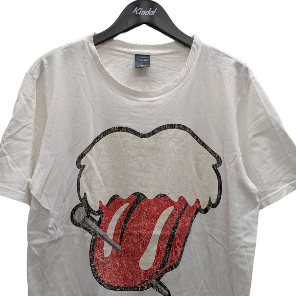 NUMBER (N)INE(ナンバーナイン) 03SSカート期ベロTシャツ ホワイト