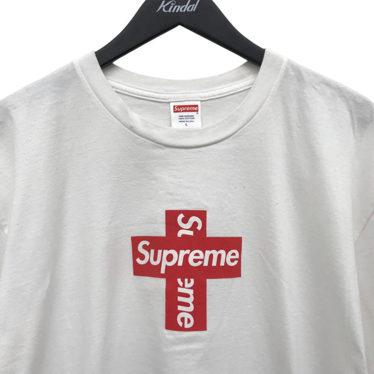 Supreme(シュプリーム) 20fw Cross Box Logo TeeTシャツ ホワイト