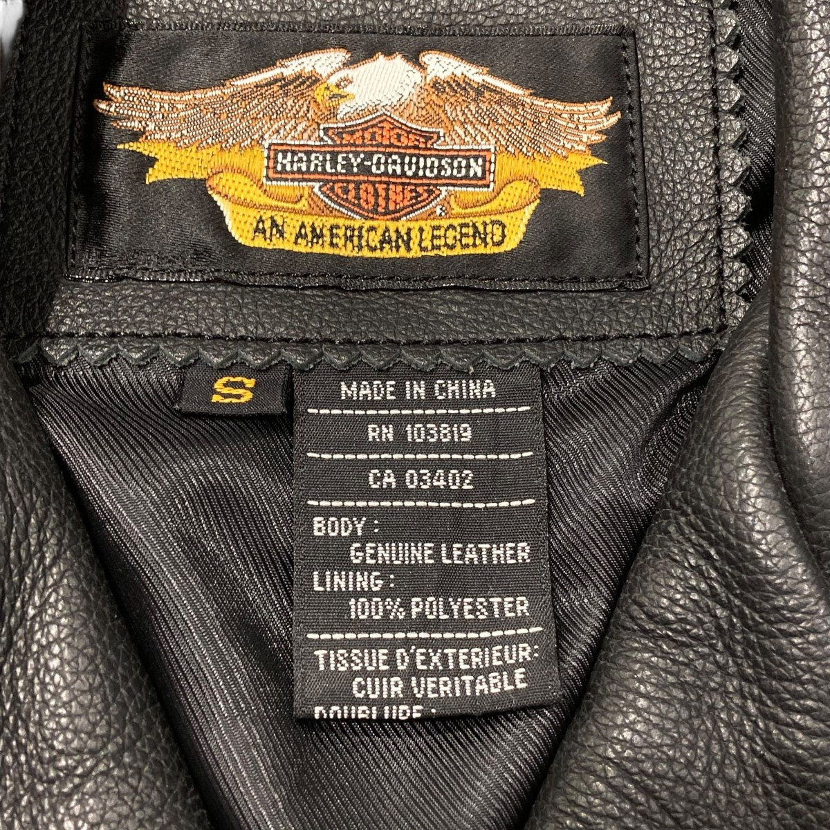 HARLEY-DAVIDSON(ハーレーダビッドソン) レザージャケット ブラック