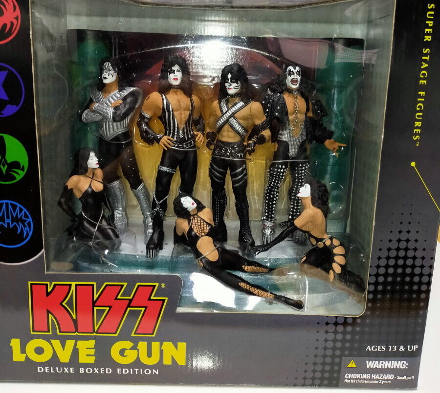 KISS Love Gun Super Stage Figures / Deluxe Boxed Edition