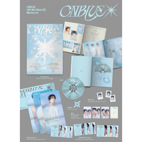 CNBLUE - X [10th Mini Album/2種のうち1種ランダム発送] | 韓国