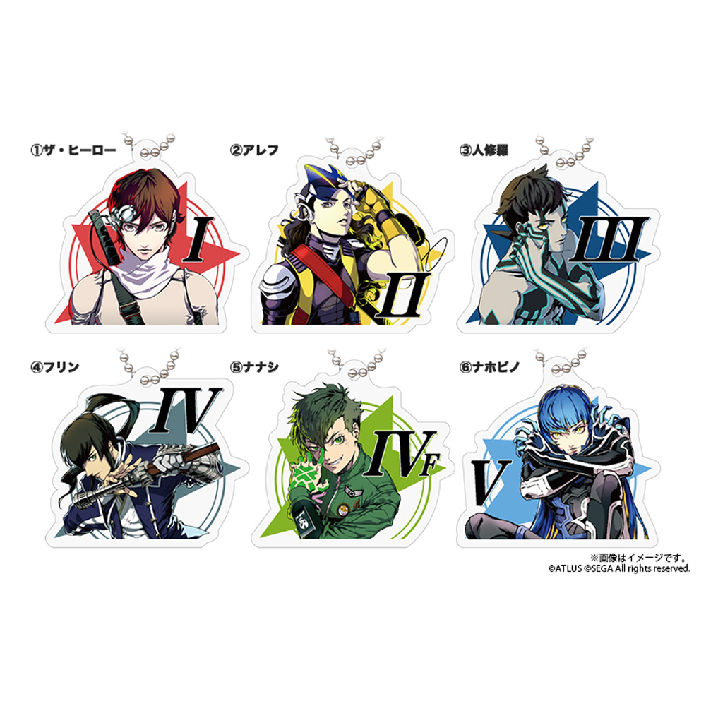 真・女神転生 30周年感謝祭 名言アクリルキーホルダー 人修羅 真・女神