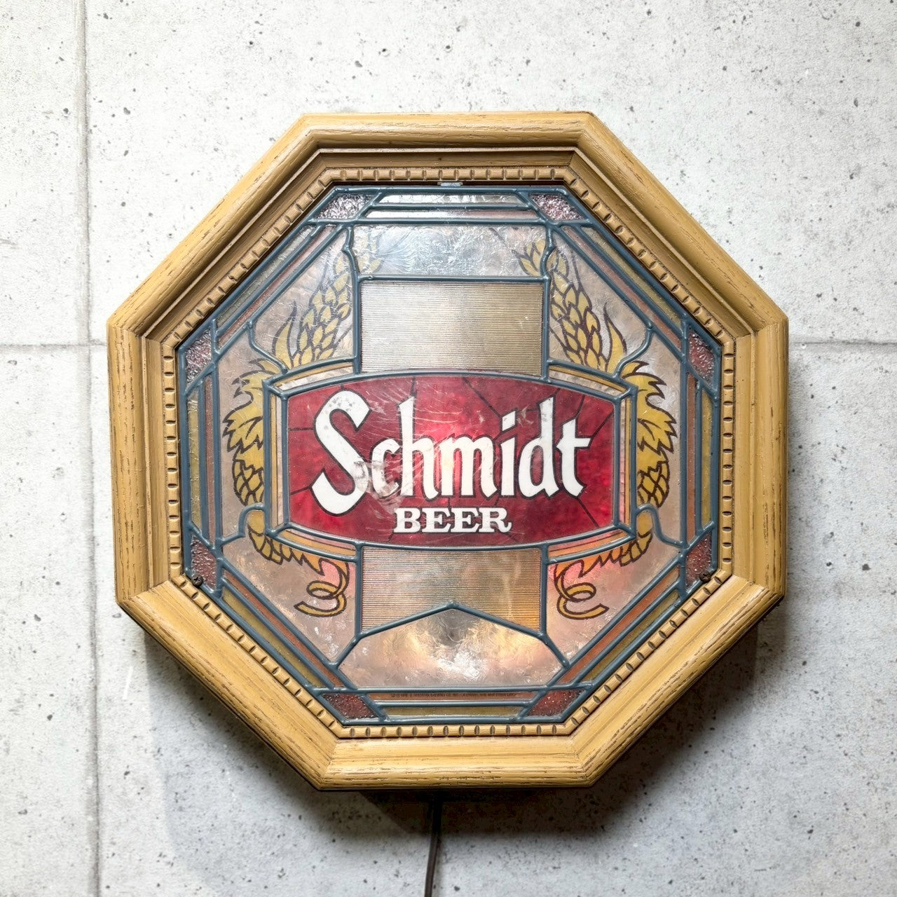 電飾看板【schmidt（シュミット）】 サインライト ビールブランド バー