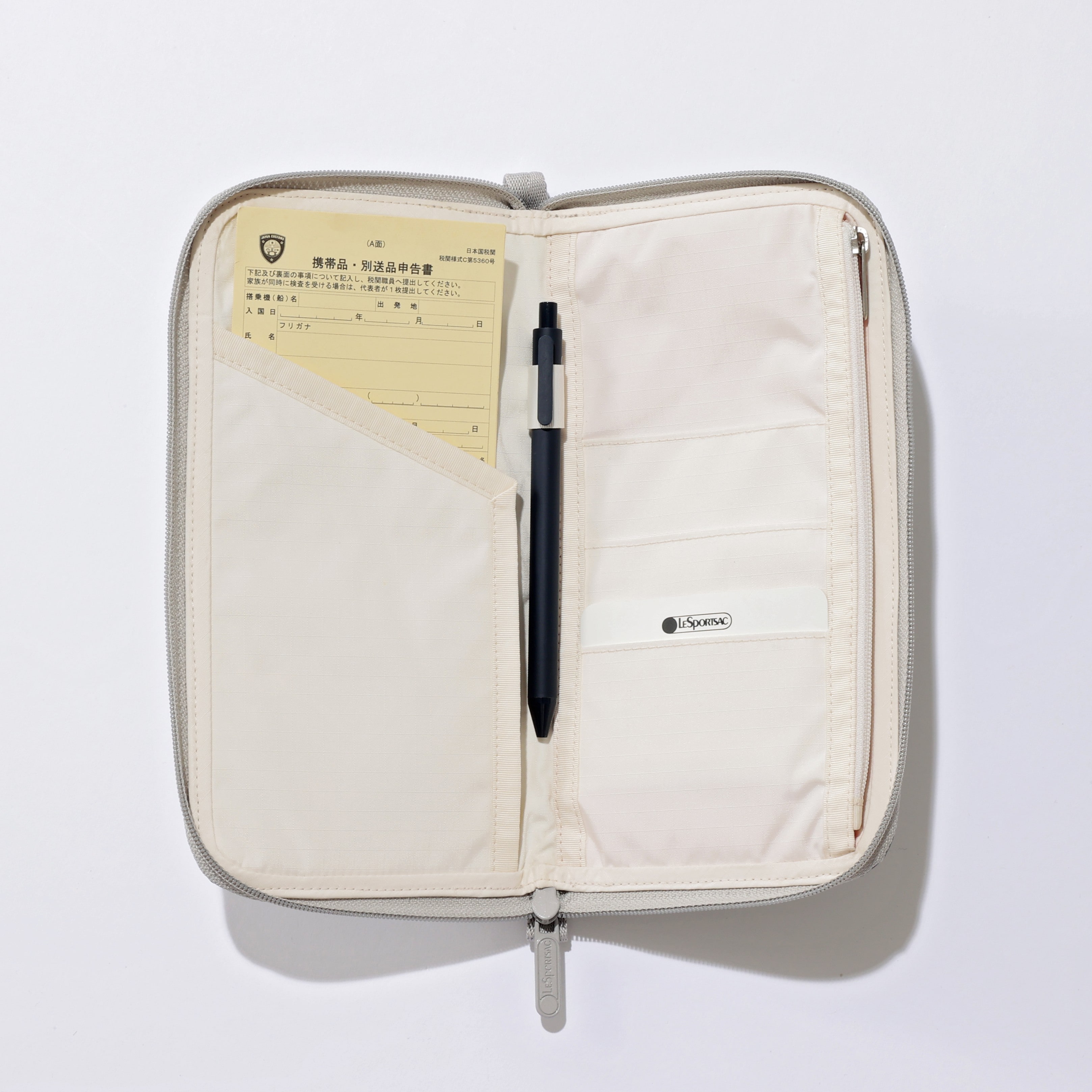 レスポートサック ひとりっぷ トラベルウォレット LeSportsac×ひとりっ