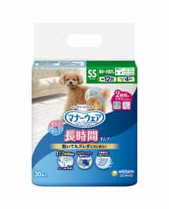ユニ・チャーム マナーウェア 長時間オムツ S30枚（4520699649152