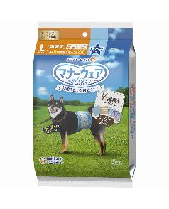 ユニ・チャーム マナーウェア 男の子用Mサイズ4種のデザインパック 4枚