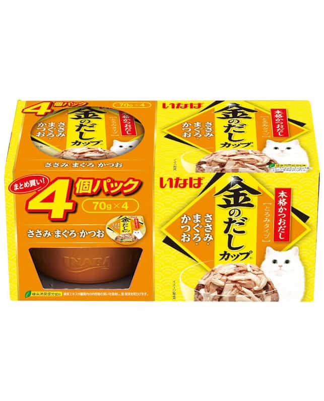 さくら様】いなば 金のだしカップ 2種 12個 さくら様】いなば 金のだし
