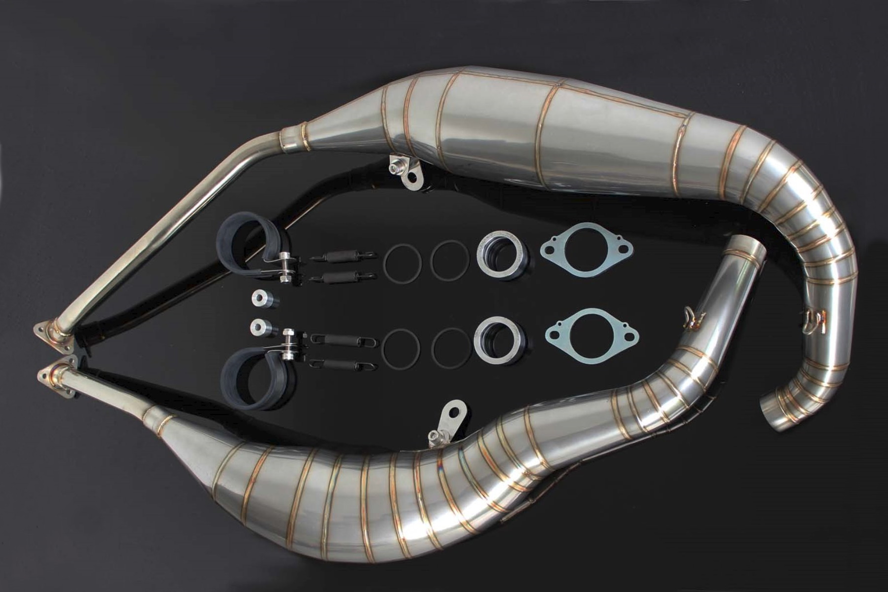 RGV250Γ(VJ21A) TYGA ステンレスチャンバー セット EXCS-0031 | pochi