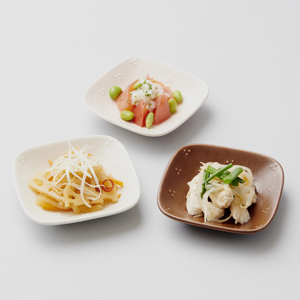 星かげ 瑠璃×透明 Small plate 2pices set 豆皿 2枚組 – POTPURRI