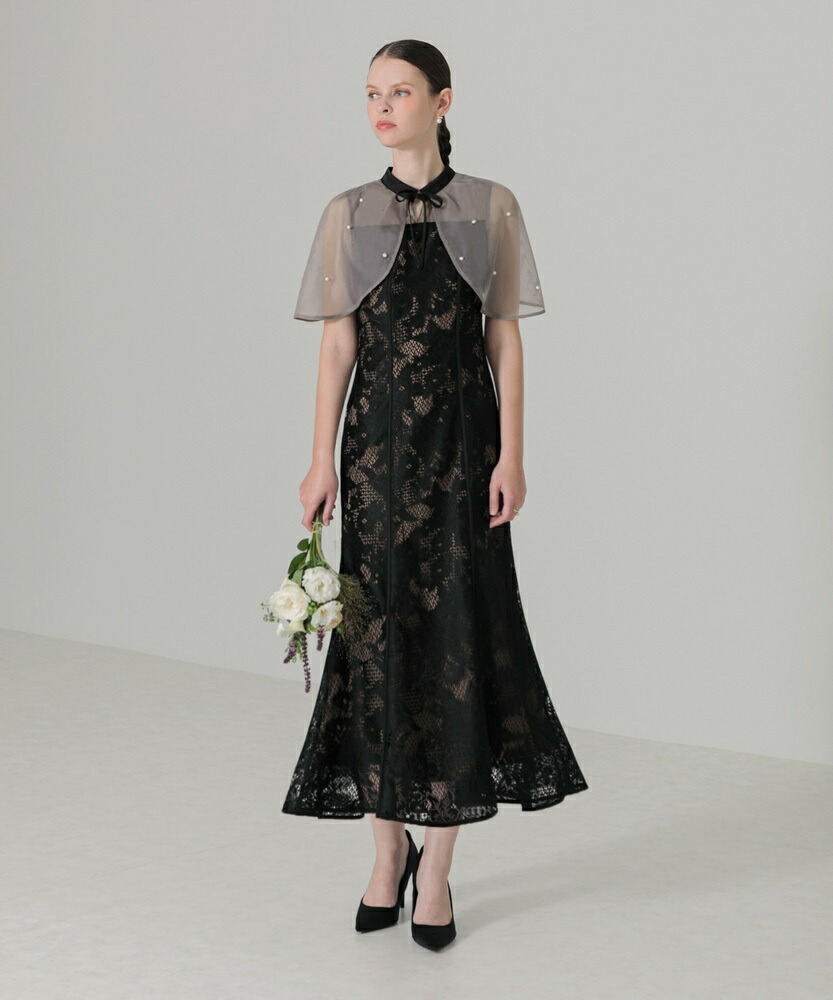 楽天市場】【LEJA】ドット柄ボレロマーメイドワンピースセットアップ