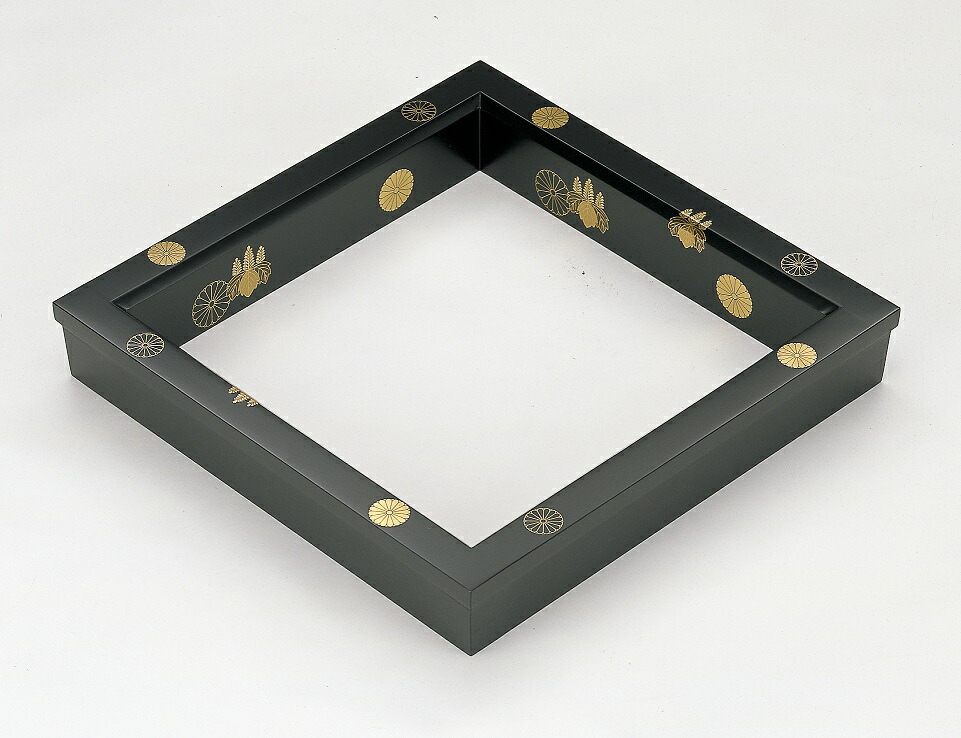 楽天市場】【茶器/茶道具 炉縁】 真塗り 駒つなぎ 村田宗覚作 : いまや