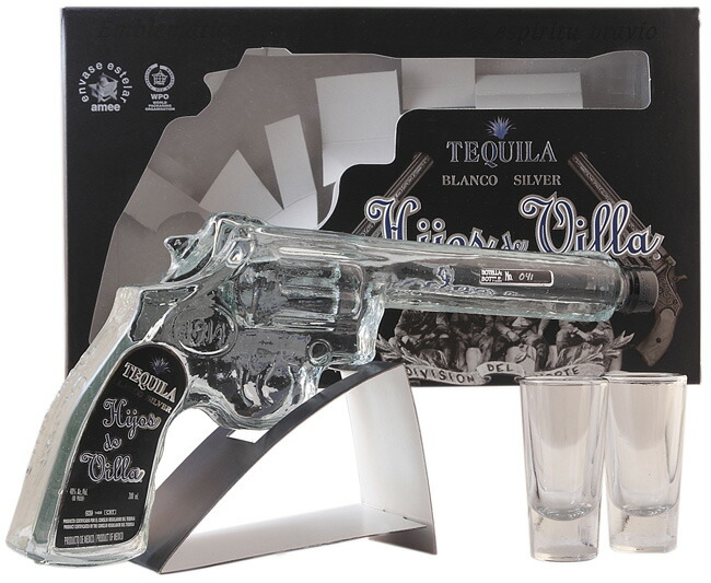 楽天市場】イホス デ ビジャ レポサド ピストルボトル ショットグラス2