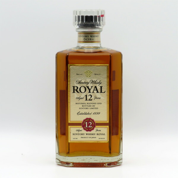 楽天市場】【レトロ】サントリーウイスキー ローヤル12年 2001