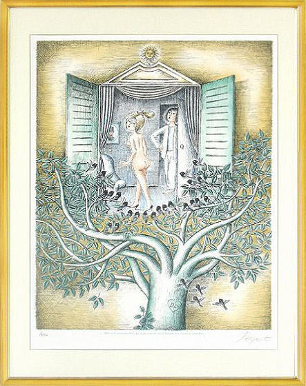 楽天市場】【版画・絵画】レイモン・ペイネ『お花のプロポーズ