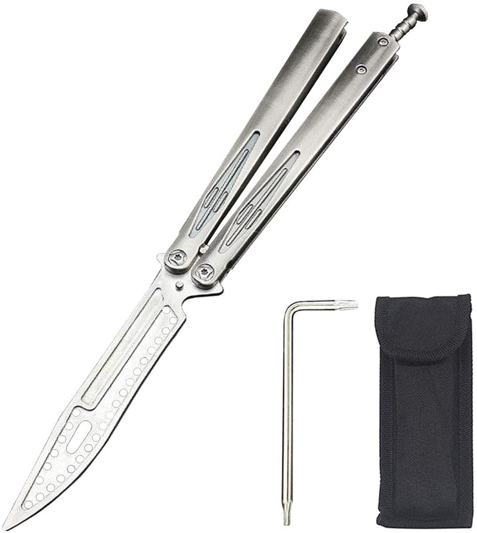 楽天市場】【2/12限定 ポイント2倍UP】練習用 バタフライナイフ 刃なし