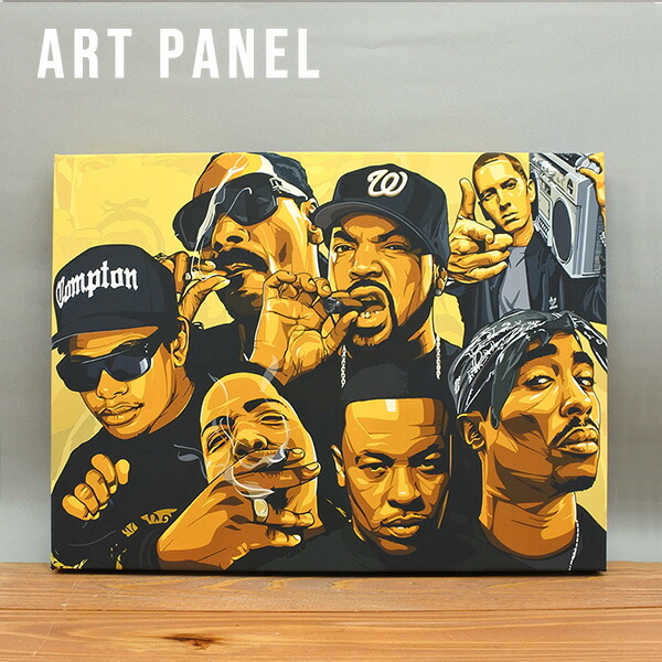 Hip-Hop 2Pac オリジナルパネル Hip-Hop 2Pac オリジナルパネル Hip