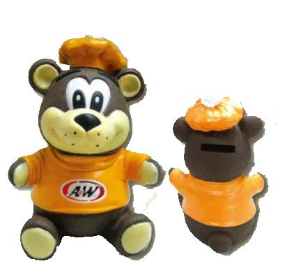 楽天市場】A&W コインバンク ルートベア 貯金箱 / エンダー グレート