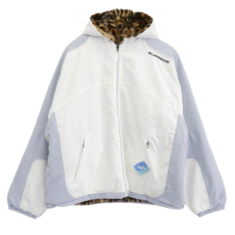 楽天市場】Supreme 25ss Faux Fur Reversible Hooded Track Jacket