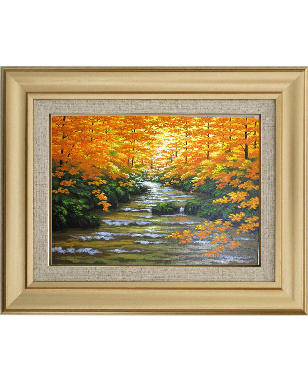 F4「親不知海岸」油絵 絵画 風景画 油彩画 アート F4「親不知海岸