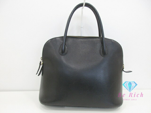 CELINE ブラックレザー首輪 チャーム付き CELINE(セリーヌ) レザー