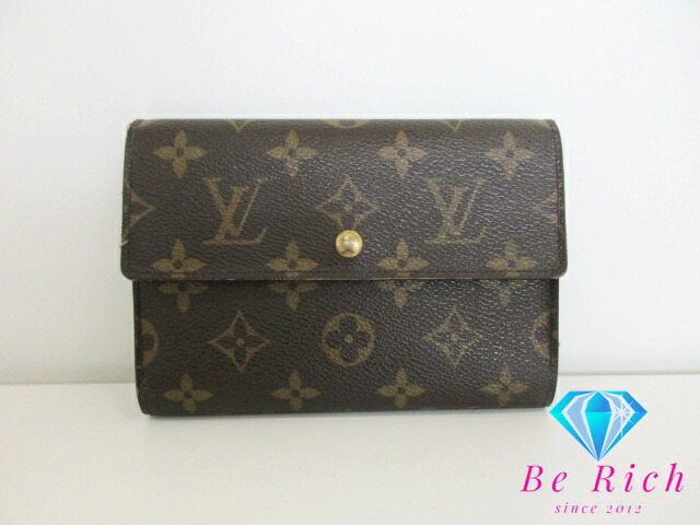 楽天市場】ルイ ヴィトン LOUIS VUITTON 三つ折り財布 モノグラム