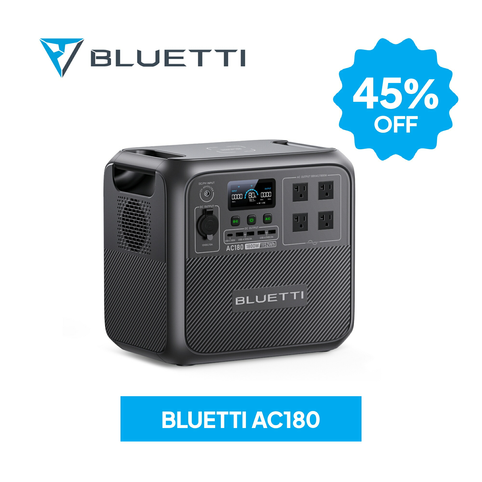 楽天市場】【大特価！クーポンで32,280円】BLUETTI ポータブル電源