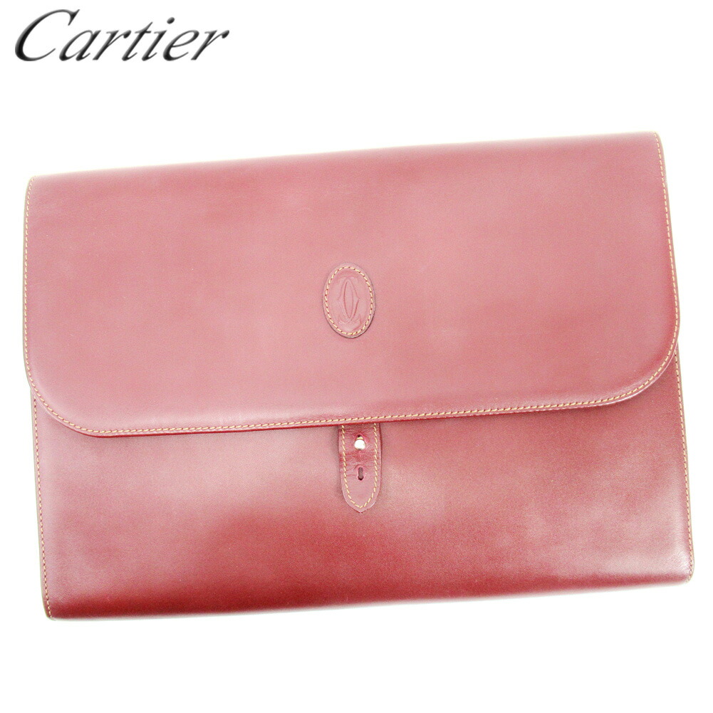 楽天市場】未使用 Cartier カルティエ ドキュメントケース クラッチ