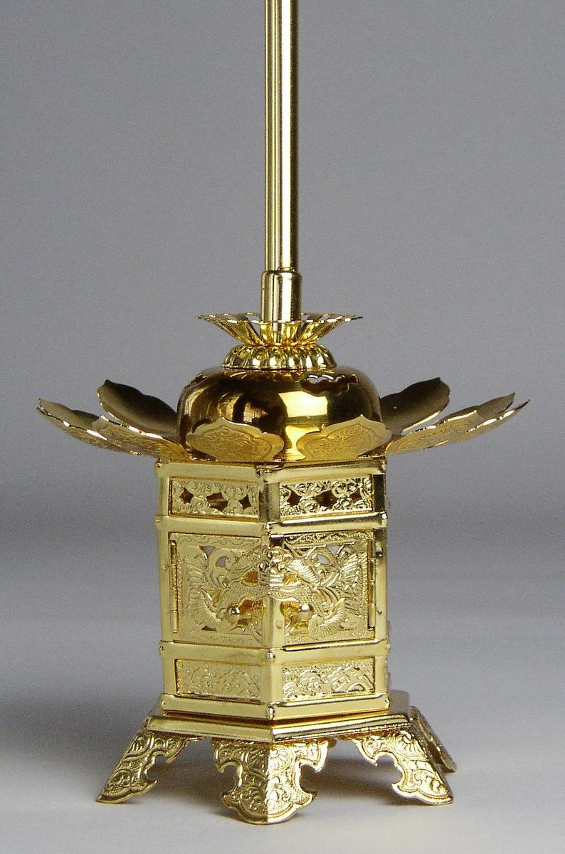 吊灯籠 真鍮組胴 2.5号 【公式通販】